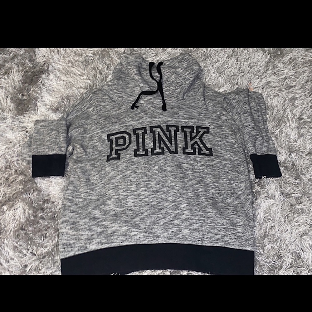 Victoria Secret PINK high neck hoodie!